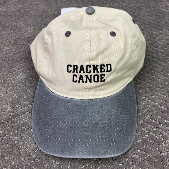 Cracked Canoe Beer Hat Cap Moosehead Lager Beer NWT - Picture 2 of 7